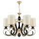 Подвесная люстра Arte Milano Florentia 302237/6 Bk/Gd