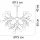 Подвесная люстра Arte Lamp Candy A7274SP-45GO
