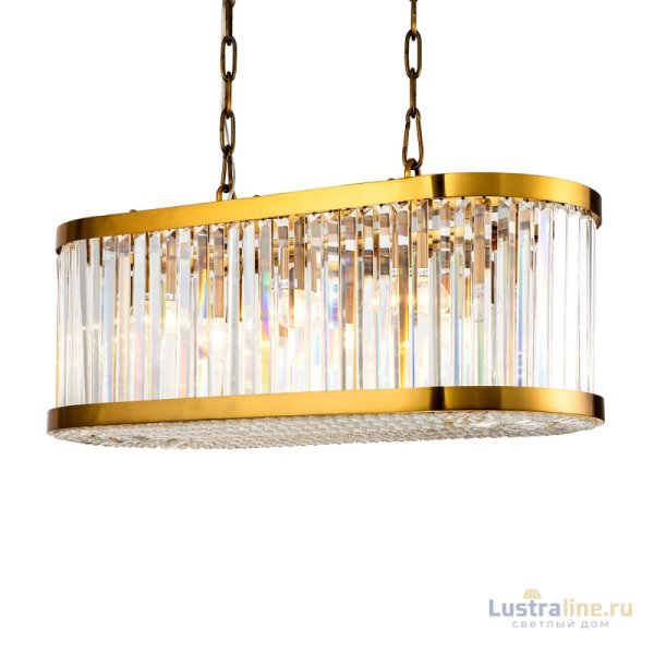 Подвесная люстра Delight Collection Welles KR0388P-8L/A brass