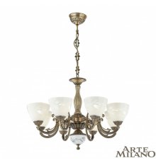 Подвесная люстра Arte Milano 343659/8 AB