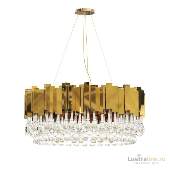 Подвесная люстра Delight Collection Trump KM0988P-16 gold Подвесная люстра Delight Collection Trump KM0988P-16 gold