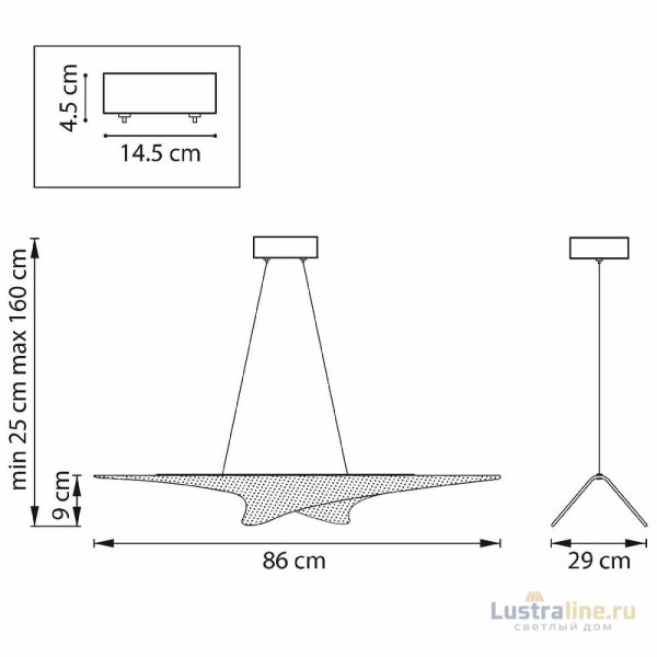 Подвесная люстра Lightstar Varese 731313 Подвесная люстра Lightstar Varese 731313