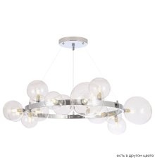 Подвесная люстра Crystal Lux AGATA SP15 V2 CHROME/TRANSPARENTE