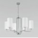 Подвесная люстра Eurosvet Purezza 60128/6 хром