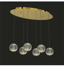Подвесная люстра DeLight Collection Elliot Diamante MD20001012-6A gold