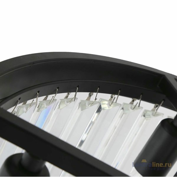 Подвесная люстра Delight Collection 1920s Odeon KR0387P-6 black/clear Подвесная люстра Delight Collection 1920s Odeon KR0387P-6 black/clear