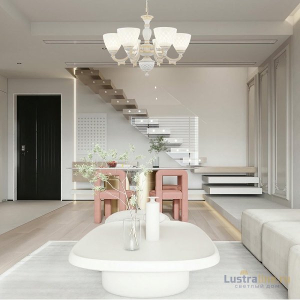 Подвесная люстра Arte Milano 343837/6 WT+G