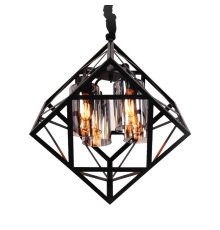 Подвесная люстра Lumina Deco Brutte LDP 11339-4 BK