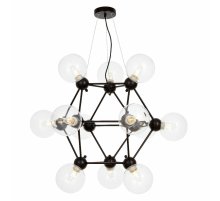 Подвесная люстра Lumina Deco Zodiak LDP 160N-12 BK+PR Подвесная люстра Lumina Deco Zodiak LDP 160N-12 BK+PR