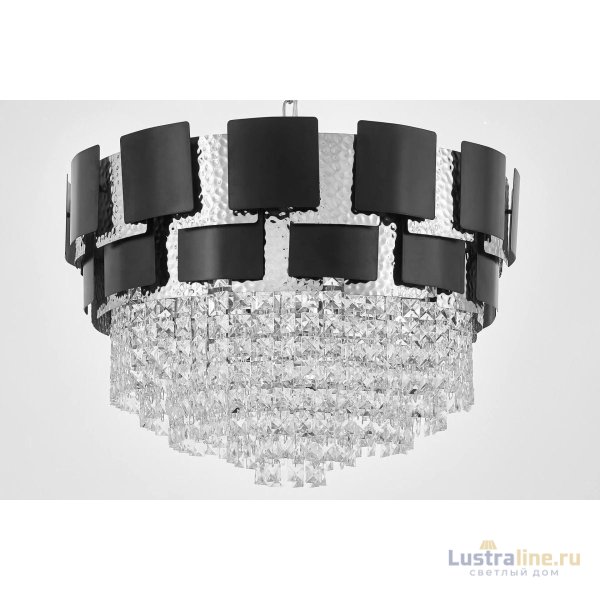 Подвесная люстра Lumina Deco LDP 7045-600 BK+CHR