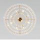 Подвесная люстра Eurosvet Elegante 10130/10 золото/прозрачный хрусталь Strotskis a060643