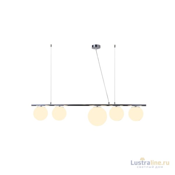 Подвесная люстра Lumina Deco Baristica LDP 6012-5 CHR+WT