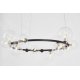 Подвесная люстра Lumina Deco LDP 7033-15 BK+CL