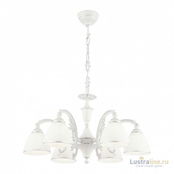 Подвесная люстра Arte Milano 341837/6 WT+SL Подвесная люстра Arte Milano 341837/6 WT+SL