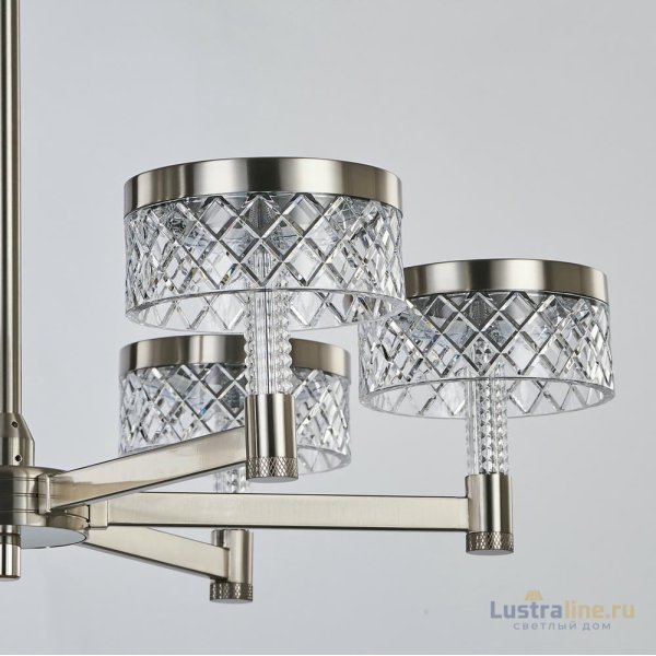 Подвесная люстра Delight Collection MD21020075 MD21020075-8B satin nickel