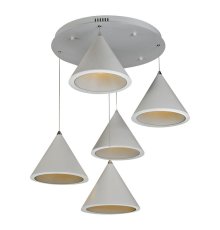 Подвесная светодиодная люстра iLedex Moon WL8858-5 WH