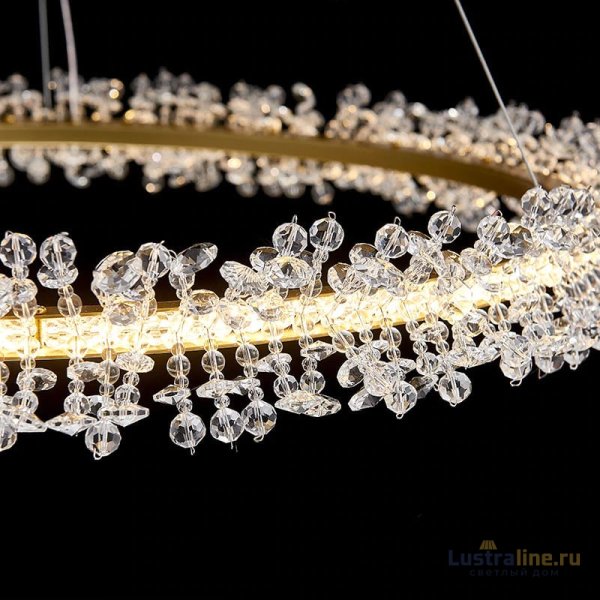 Подвесная люстра Delight Collection OMK8832-80+60+40 gold (D3339)