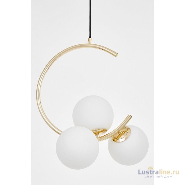 Подвесная люстра Lumina Deco Bonio LDP 7031-3 F.GD