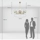 Подвесная люстра MW-Light Эллегия 303012708