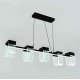 Подвесная люстра LED4U L7707-1200 BK
