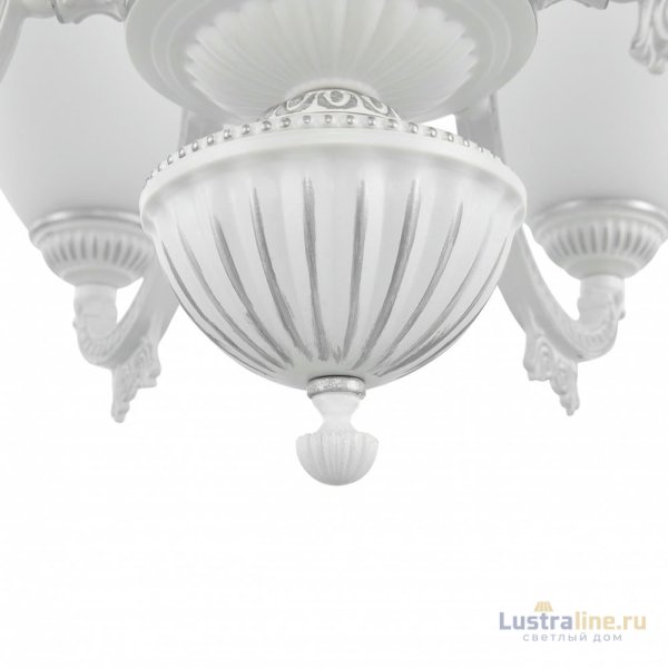 Подвесная люстра Arte Milano 342837/6 WT+SL Подвесная люстра Arte Milano 342837/6 WT+SL