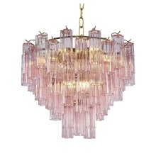 Подвесная люстра Delight Collection OWD2093-D75 gold/pink