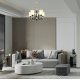 Подвесная люстра Arte Milano Florentia 302237/5 Bk/Gd