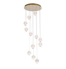 Подвесная люстра DeLight Collection Elliot Diamante MD20001012-12A gold