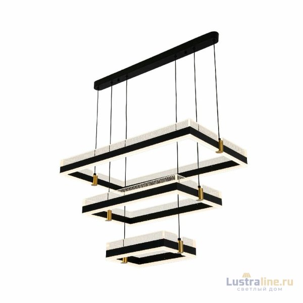 Подвесная люстра LED4U L7800-700 BK