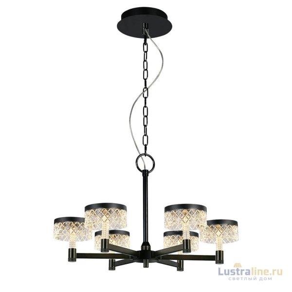 Подвесная люстра Delight Collection MD21020075 MD21020075-6A matt black