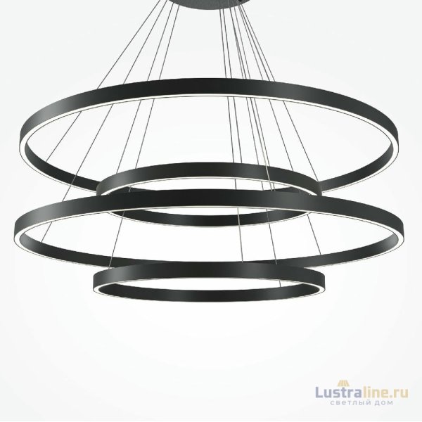 Подвесная люстра Maytoni Rim MOD058PL-L174BK Подвесная люстра Maytoni Rim MOD058PL-L174BK