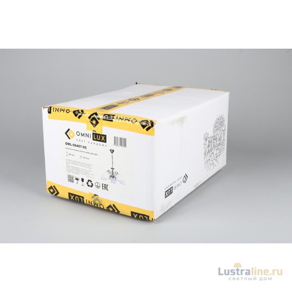 Подвесная люстра Omnilux Tellaro OML-56407-05