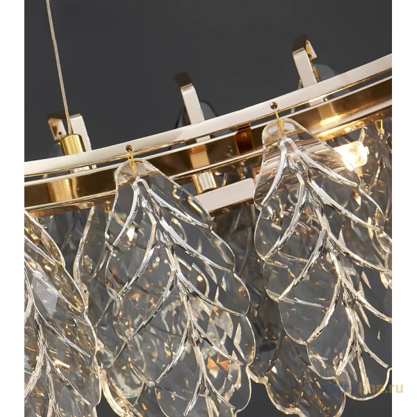 Подвесная люстра Delight Collection D8011P/R-800 gold/smoky