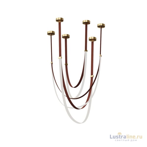 Подвесная люстра Kink Light Лирд 07689A-150+180+210,04
