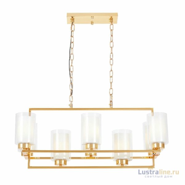Подвесная люстра Lumina Deco Lino LDP 1239-8 F.GD Подвесная люстра Lumina Deco Lino LDP 1239-8 F.GD