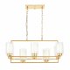 Подвесная люстра Lumina Deco Lino LDP 1239-8 F.GD
