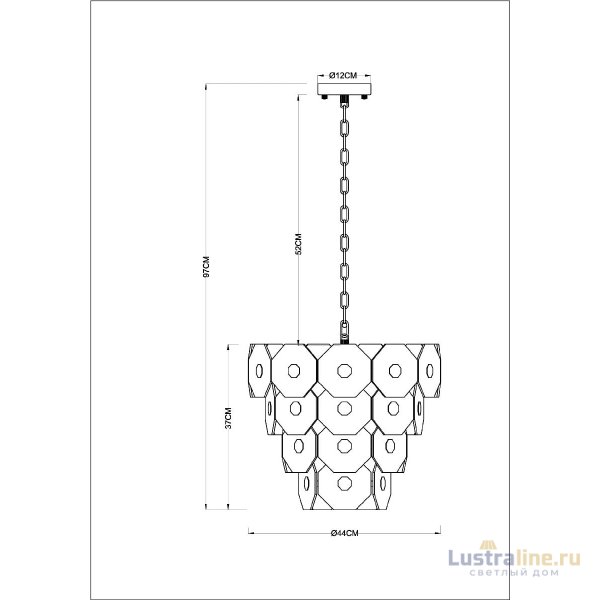 Подвесная люстра Arte Lamp Lambrusco A4069LM-7AB Подвесная люстра Arte Lamp Lambrusco A4069LM-7AB