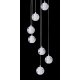 Подвесная люстра Crystal Lux Gaspar GASPAR SP9 D300 WHITE