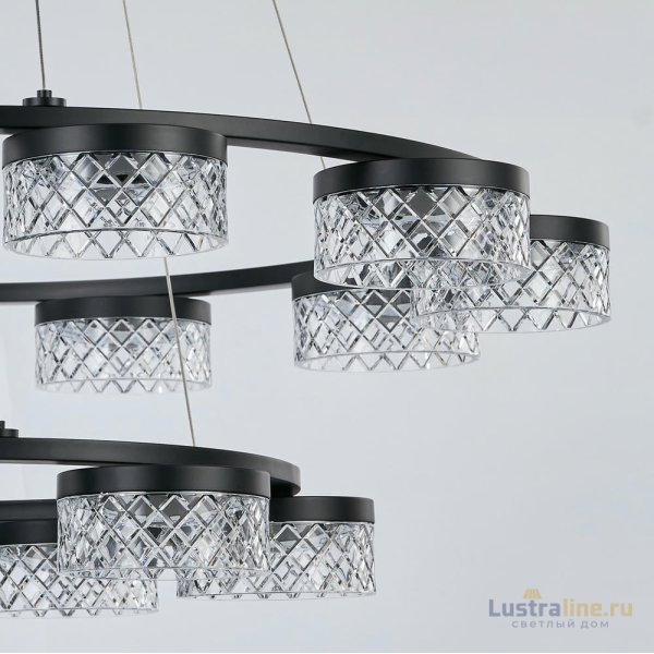 Подвесная люстра Delight Collection MD21020075 MD21020075-16B matt black