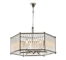 Подвесная люстра iLamp Rich P9509-6 Nickel