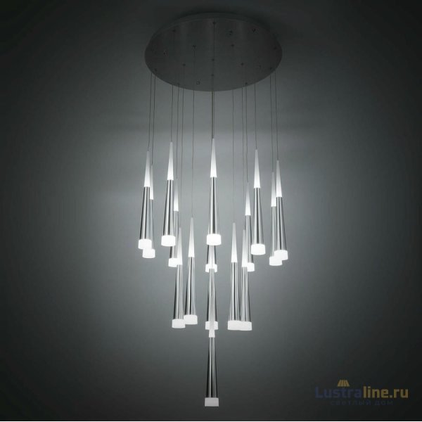 Подвесная светодиодная люстра Citilux Вегас CL227160 Подвесная светодиодная люстра Citilux Вегас CL227160