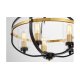 Подвесная люстра Lumina Deco Monterey LDP 1141-5 BK+MD