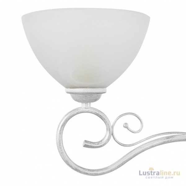 Подвесная люстра Arte Milano Amalfi 330656/5 WT+SL Подвесная люстра Arte Milano Amalfi 330656/5 WT+SL