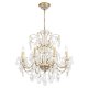 Подвесная люстра Crystal Lux ODELIS SP8 GOLD