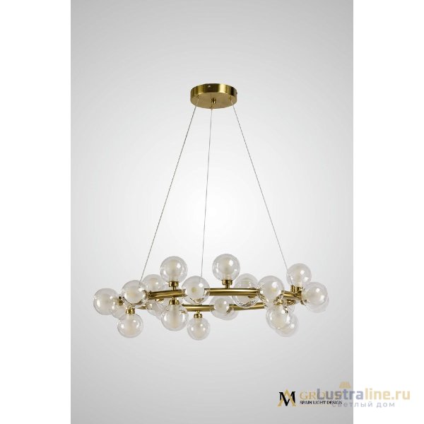 Подвесная люстра AM Group AM470 D500 POLISHED GOLD Подвесная люстра AM Group AM470 D500 POLISHED GOLD