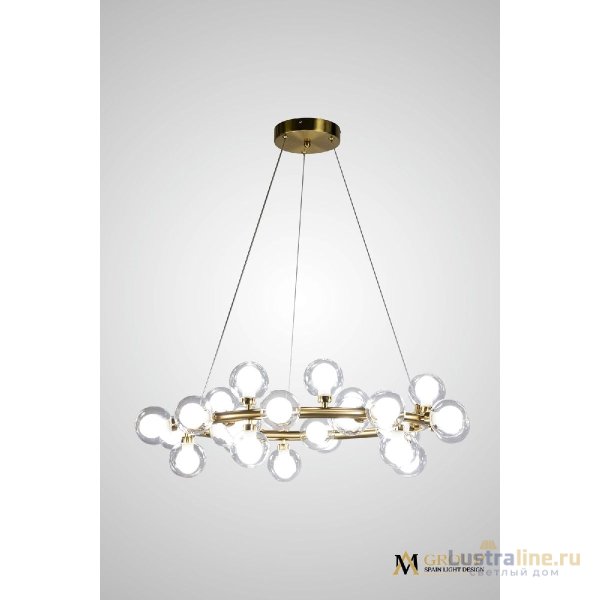Подвесная люстра AM Group AM470 D500 POLISHED GOLD Подвесная люстра AM Group AM470 D500 POLISHED GOLD