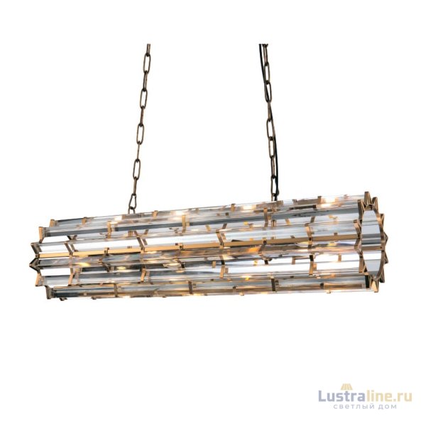 Подвесная люстра Delight Collection Etro KR0966P-8L brass