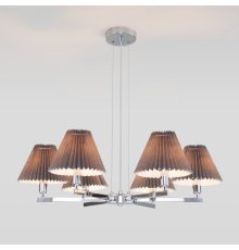 Подвесная люстра Eurosvet Peony 60136/6 хром/графит
