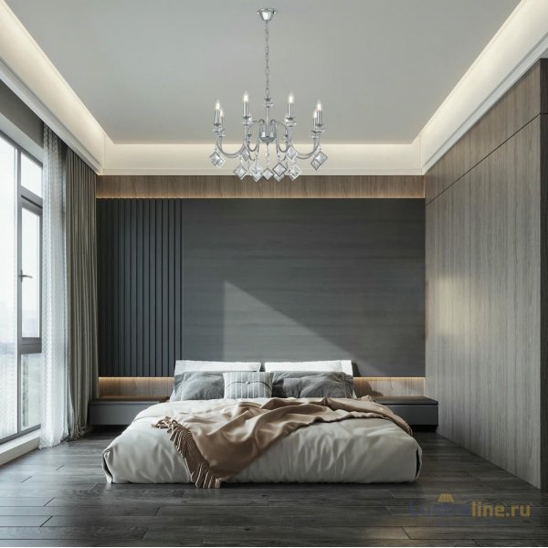 Подвесная люстра Arte Milano 342101/8 CR Подвесная люстра Arte Milano 342101/8 CR