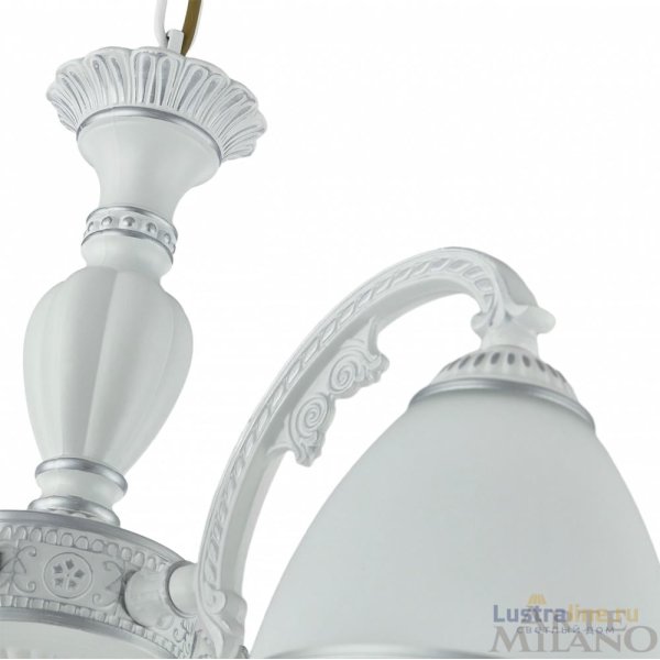 Подвесная люстра Arte Milano 340837/6 WT+SL Подвесная люстра Arte Milano 340837/6 WT+SL